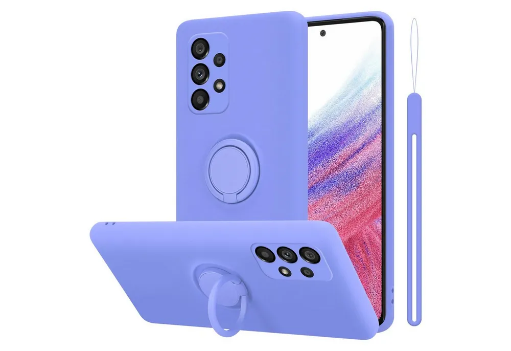 Cadorabo Handyhülle für Samsung Galaxy A53 5G Hülle Samsung Galaxy A53 5G, Robustes Hard Case - Handy Schutzhülle - Hülle - Back Cover Bumper