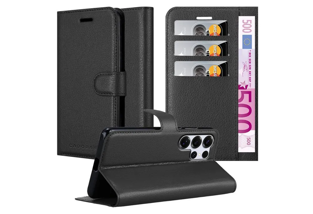 Cadorabo Handyhülle für Samsung Galaxy S26 Ultra Hülle Samsung Galaxy S26 Ultra, Hülle Schutzhülle mit Standfunktion, Kartenfach und Magnetverschluss