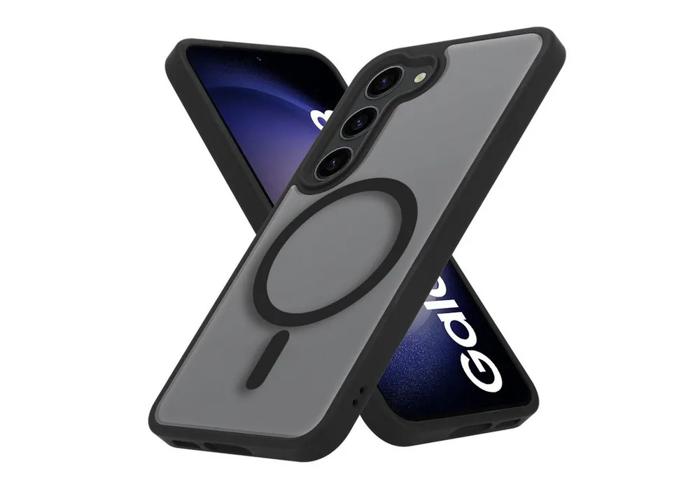 Cadorabo Handyhülle für Samsung Galaxy S23 Hülle Samsung Galaxy S23, Hülle kompatibel mit Magsafe Schutzhülle