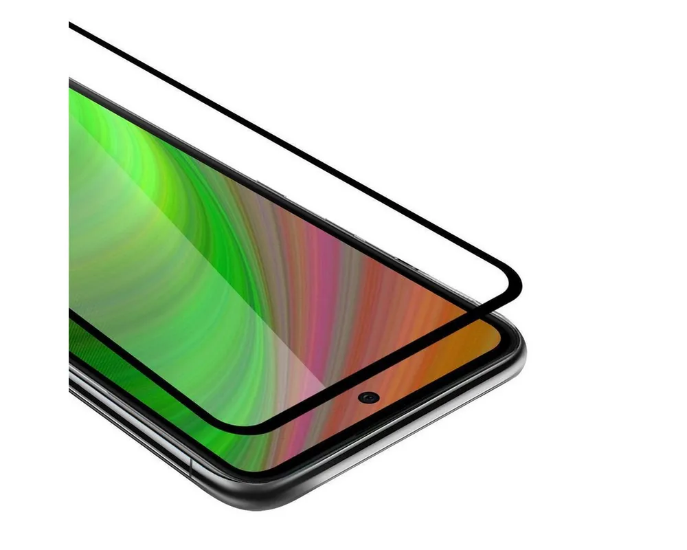 Cadorabo Schutzfolie für Samsung Galaxy S21 5G Schutzfolie, (1-St), Vollbild Schutzglas Panzer Folie (Tempered) Display Schutzfolie