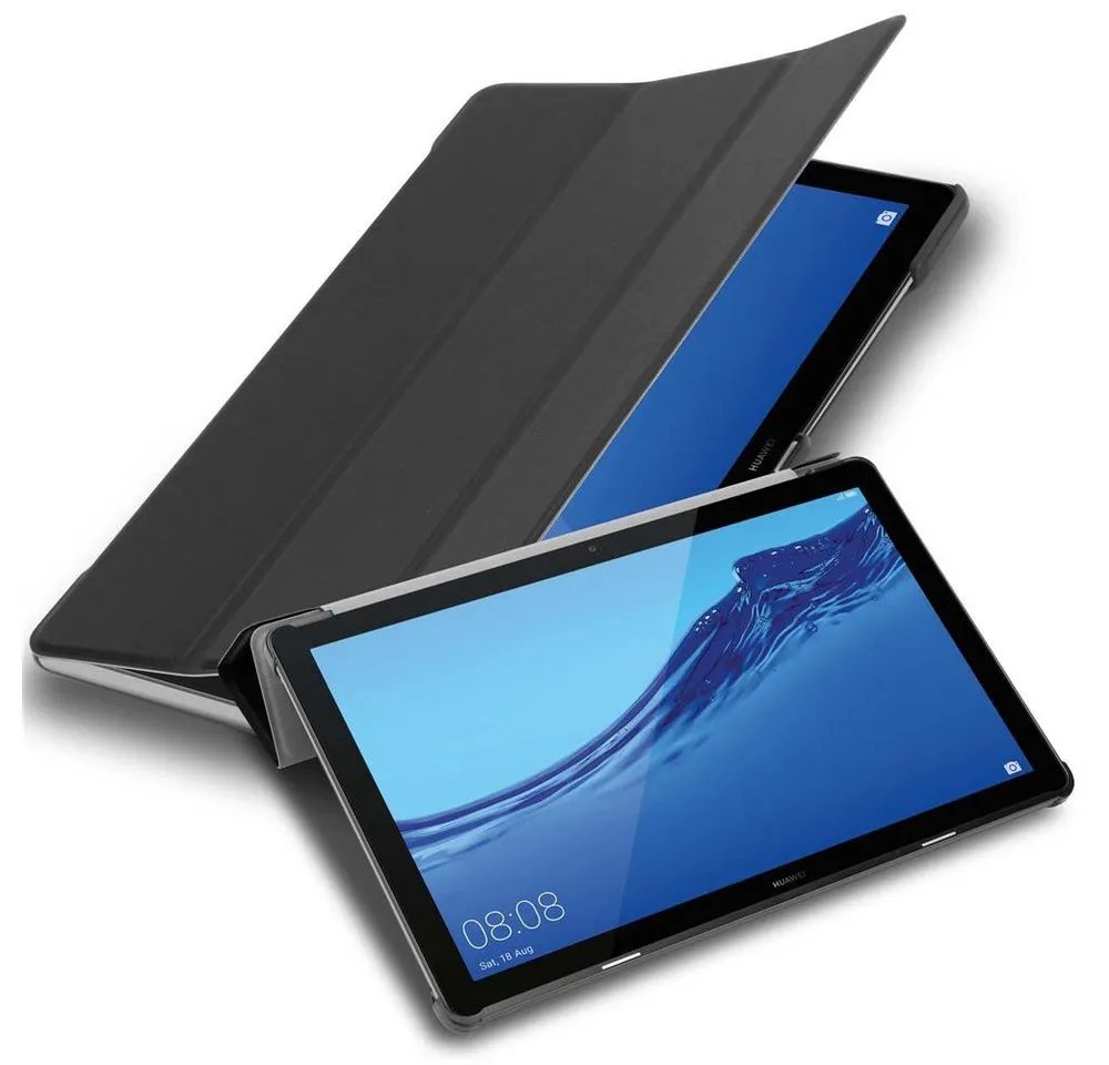 Cadorabo Tablet-Hülle für Huawei MediaPad T5 10 (10.1 Zoll) Hülle Huawei MediaPad T5 10 (10.1 Zoll), Klappbare Tablet Schutzhülle - Hülle - Standfunktion - 360 Grad Case