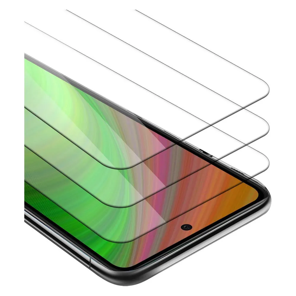 Cadorabo 3er Pack Display Schutzglas für Samsung Galaxy S21 PLUS