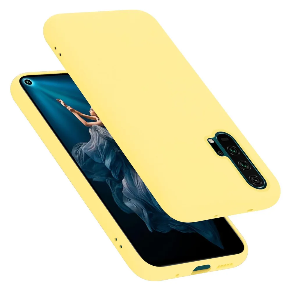 Cadorabo TPU Liquid Silicone Case Cover (Honor 20 Pro)