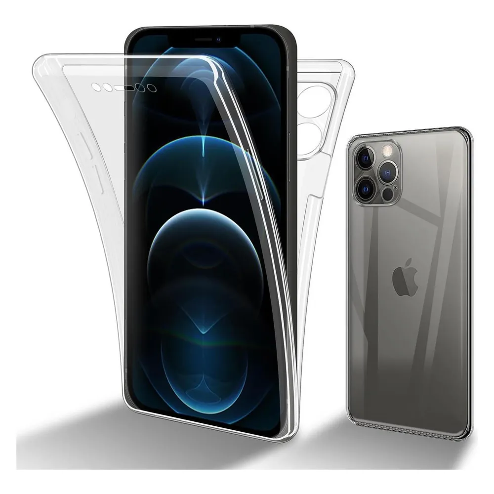 Cadorabo TPU 360 Grad Hülle für Apple iPhone 13
