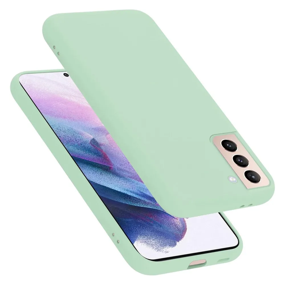 Cadorabo TPU Liquid Silicone Case Hülle (Samsung Galaxy S22)