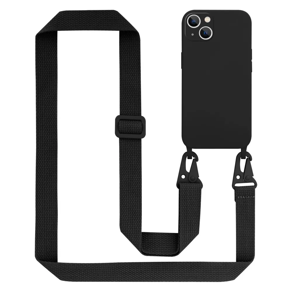 Cadorabo Handykette für Apple iPhone 14 PLUS im TPU Handy Kette Liquid Style