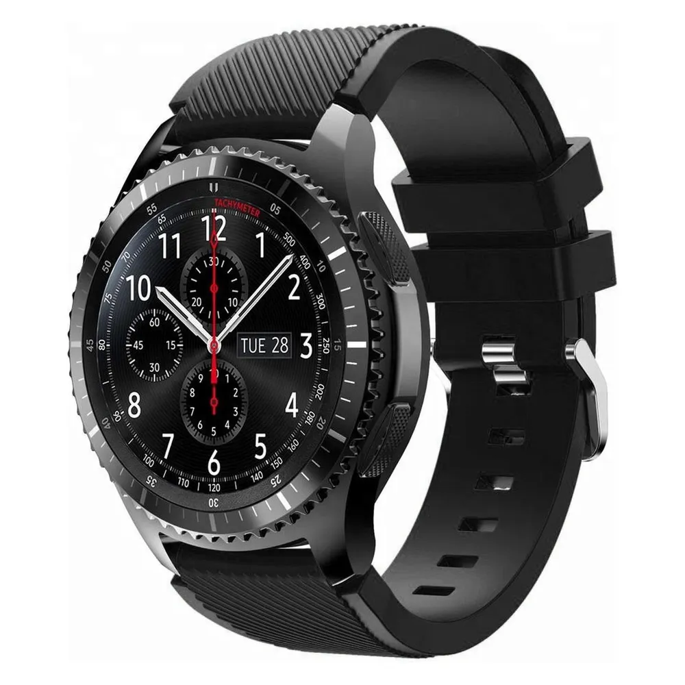 Cadorabo Armband für Samsung Galaxy Gear (22 mm, TPU)