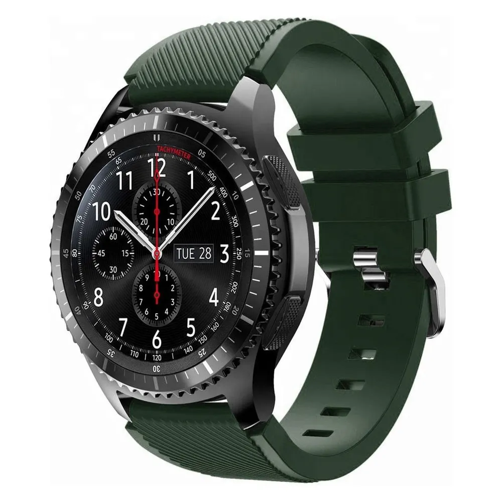 Cadorabo Armband für Samsung Galaxy Gear (22 mm, TPU)