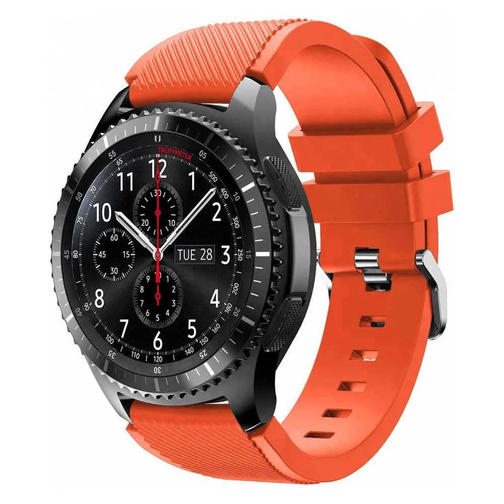 Cadorabo Armband für Samsung Galaxy Gear (22 mm, TPU)