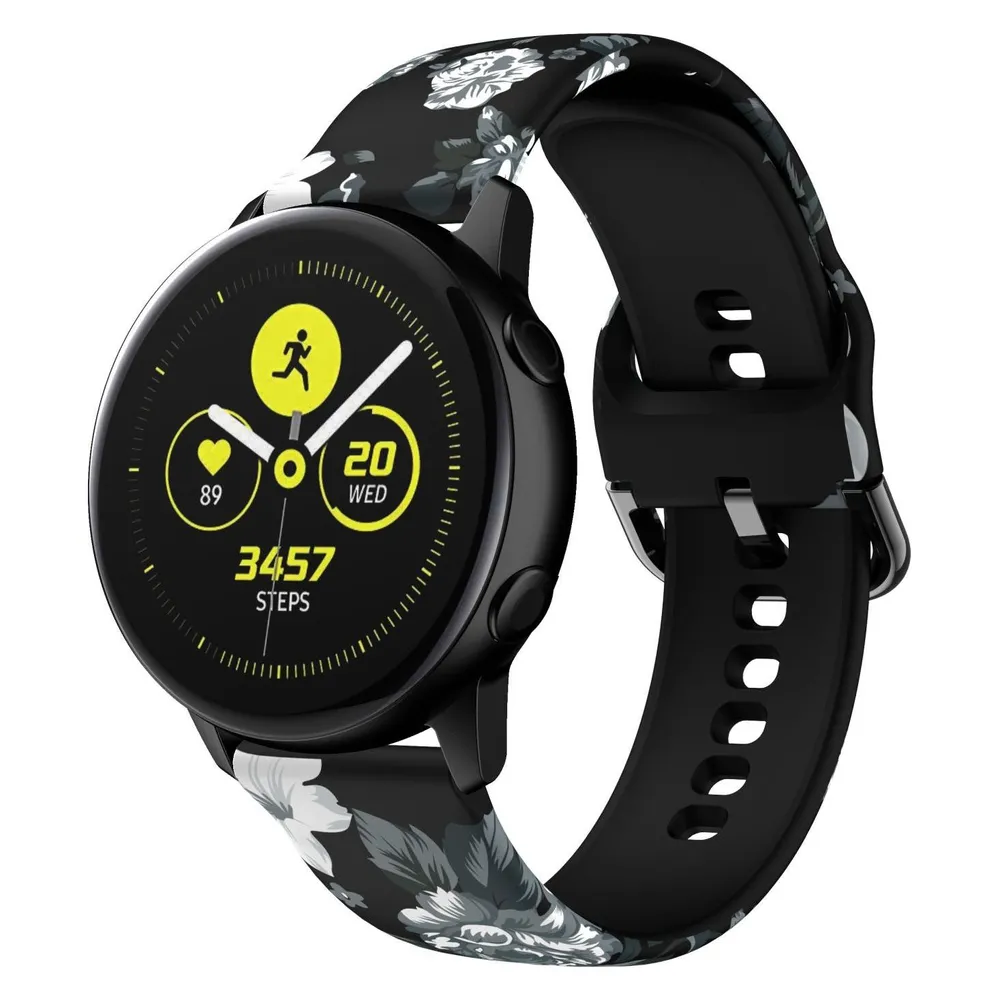 Cadorabo Armband für Samsung Galaxy Watch (20 mm, Silikon)