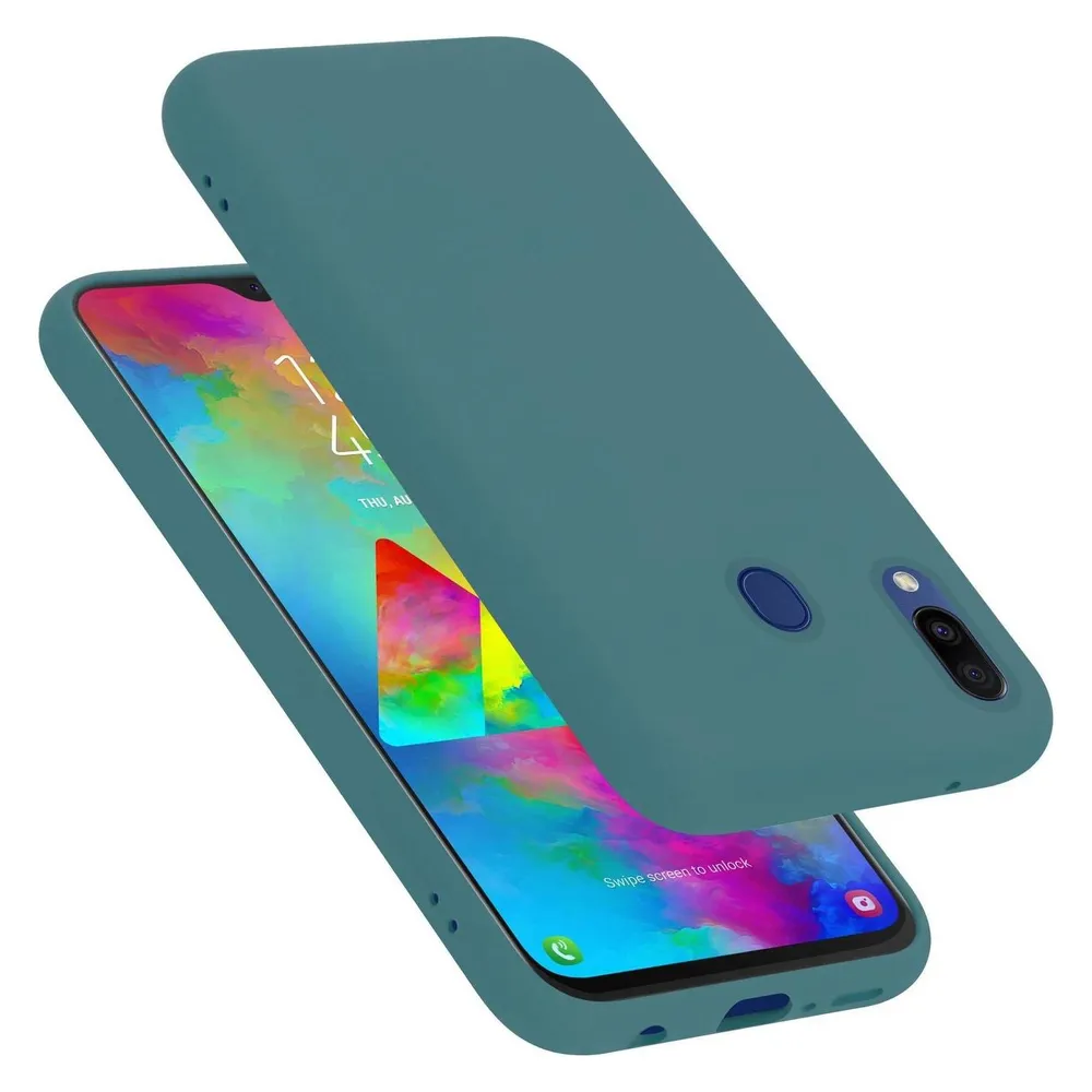 Cadorabo Hülle für Samsung Galaxy M10s TPU im Liquid Case Design