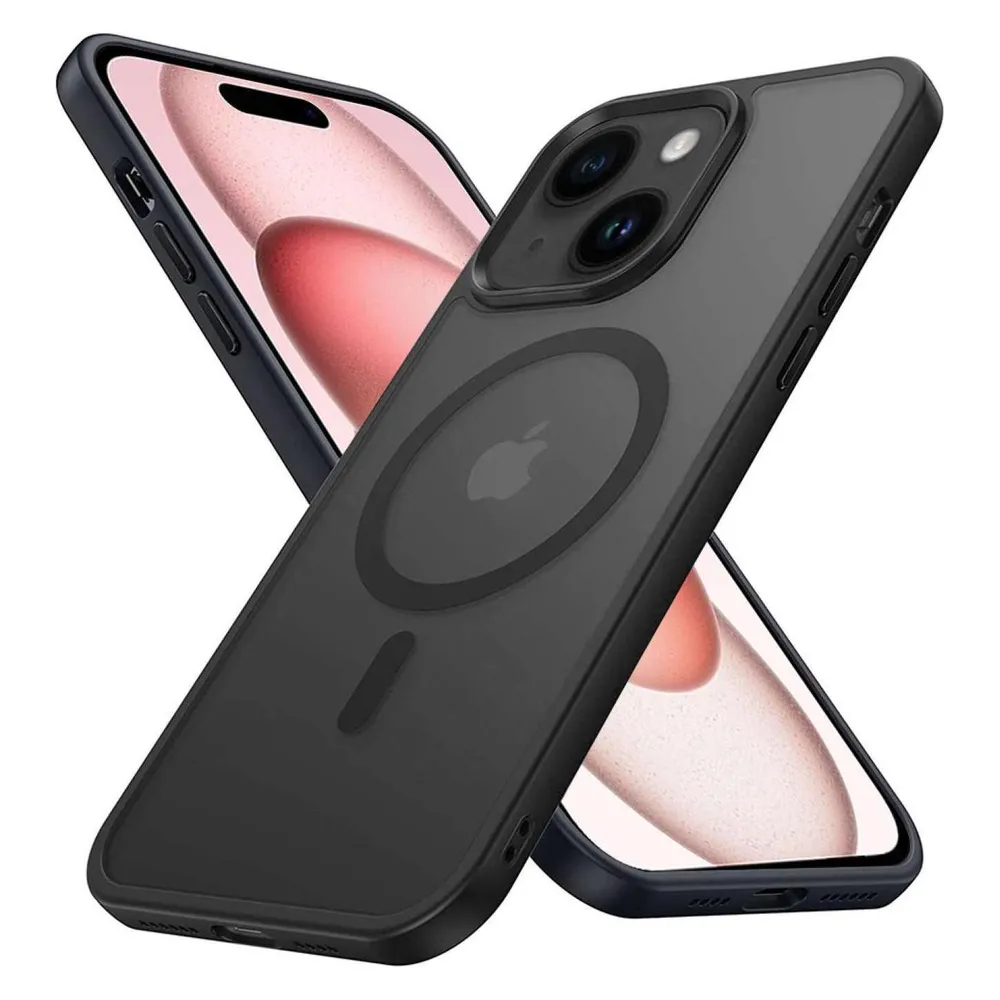 Cadorabo Hülle für Apple iPhone 15 PLUS kompatibel mit MagSafe