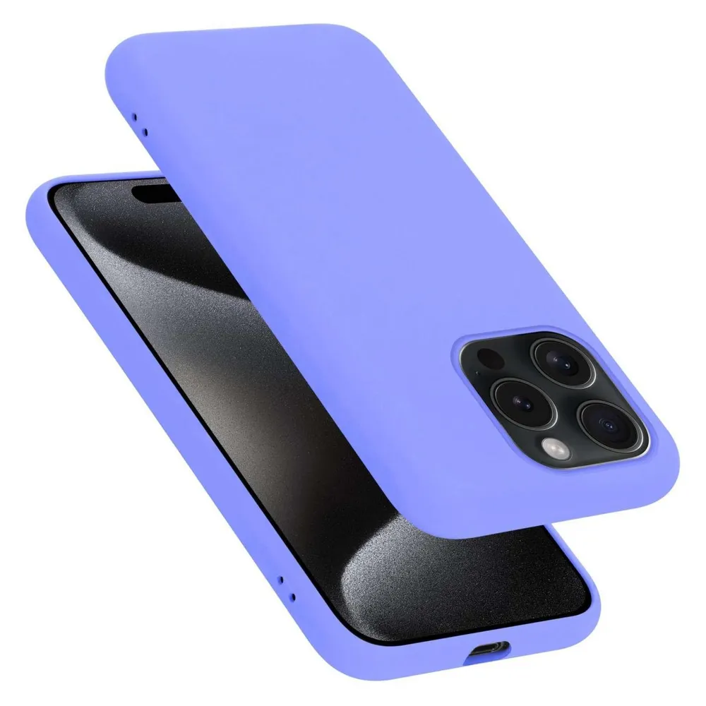 Cadorabo Hülle für Apple iPhone 15 PRO TPU im Liquid Case Design (Apple iPhone 15 Pro)
