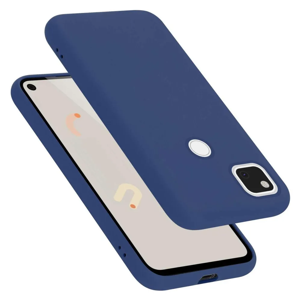 Cadorabo Hülle für Google PIXEL 4A 5G TPU im Liquid Case Design (Google Pixel 4a 5G)