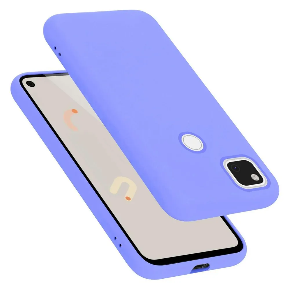 Cadorabo Hülle für Google PIXEL 4A 5G TPU im Liquid Case Design (Google Pixel 4a 5G)