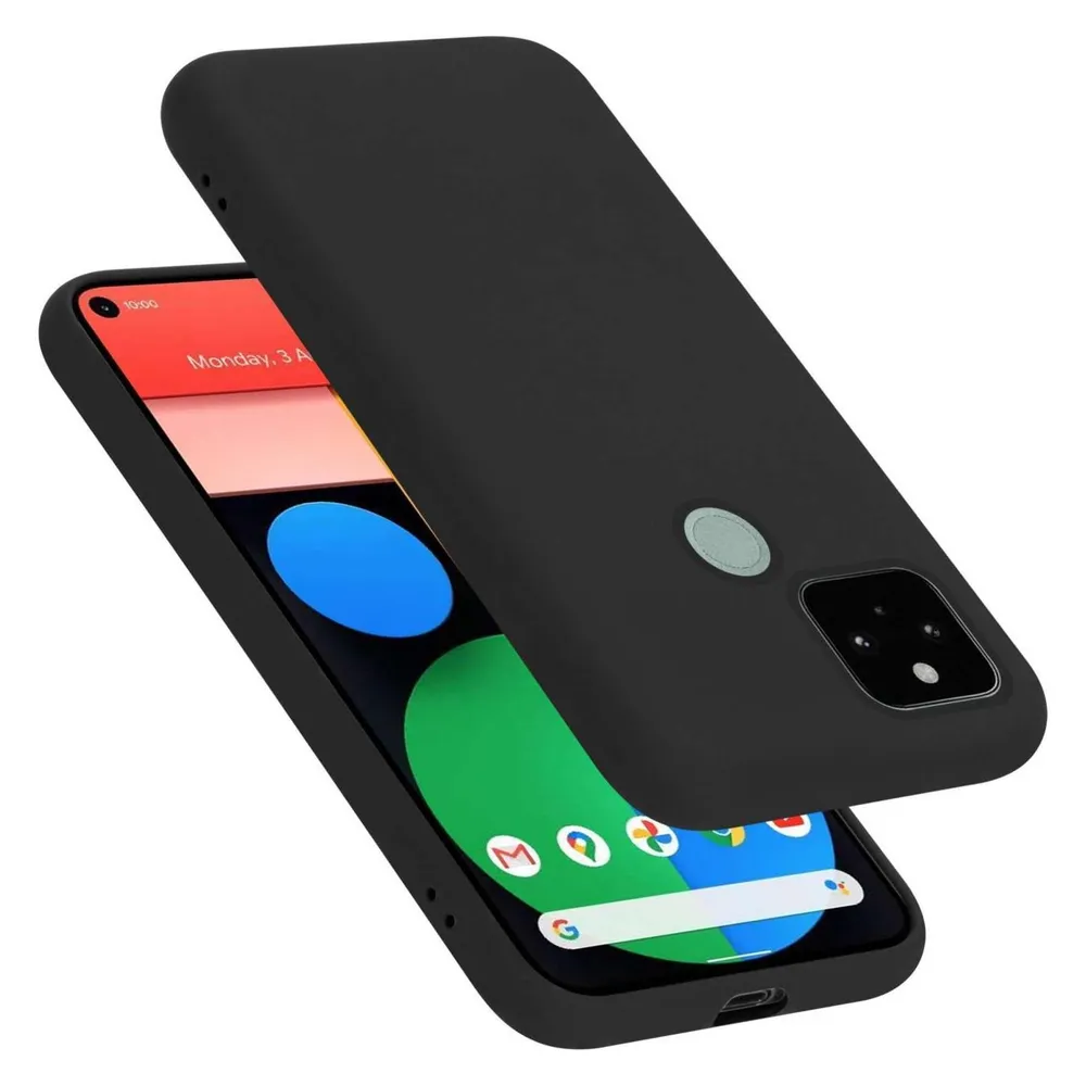 Cadorabo Hülle für Google PIXEL 5 TPU im Liquid Case Design (Google Pixel 5)