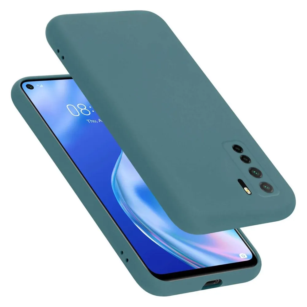 Cadorabo Hülle für Huawei P40 LITE 5G / NOVA 7 SE TPU im Liquid Case Design (Huawei Nova 7 SE, Huawei P40 Lite 5G)