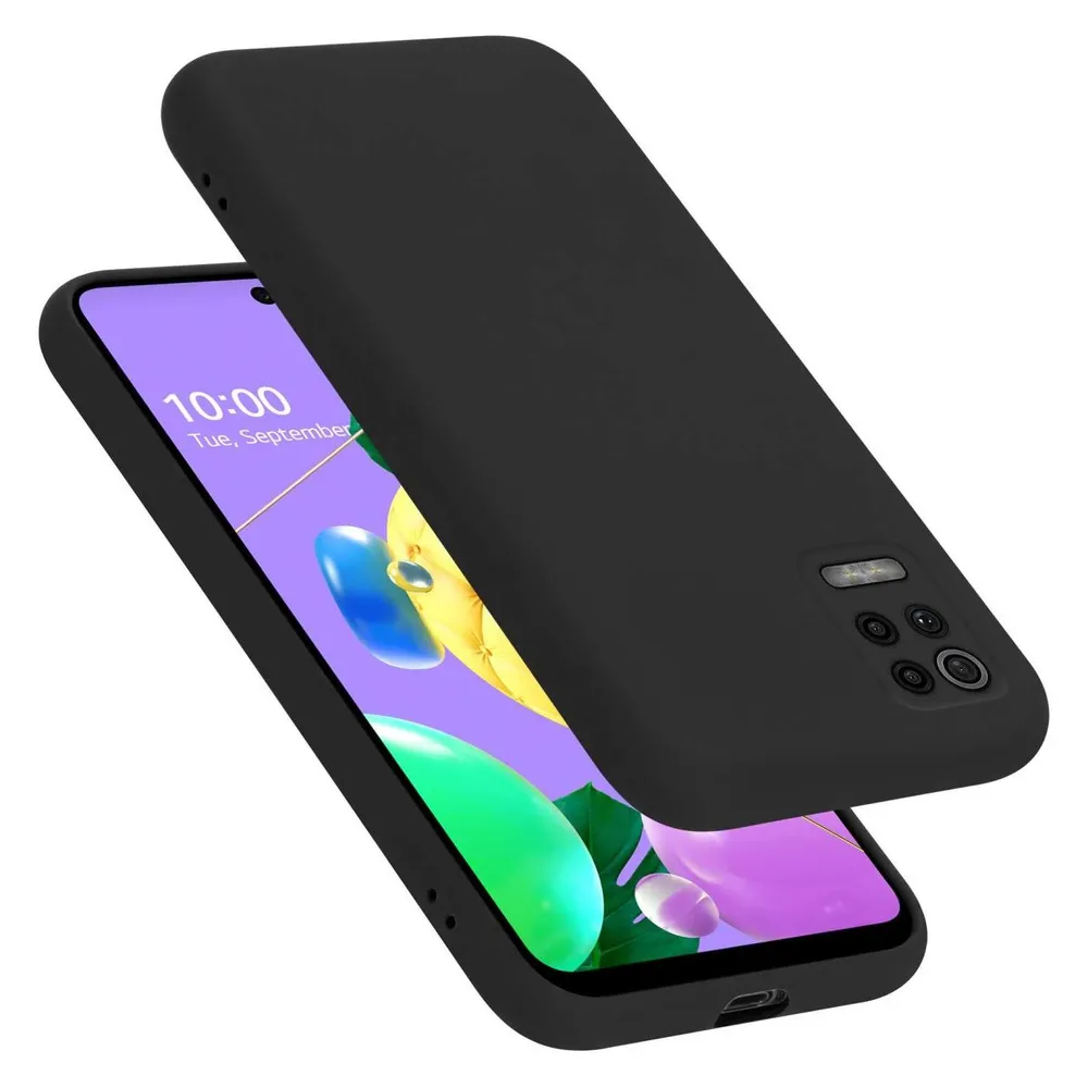 Cadorabo Hülle für LG K52 / K62 / Q52 TPU im Liquid Case Design (LG K52)