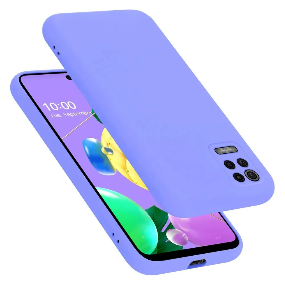 Cadorabo Hülle für LG K52 / K62 / Q52 TPU im Liquid Case Design (LG K52)