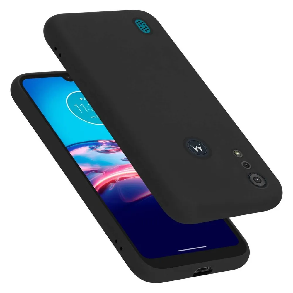 Cadorabo Hülle für Motorola MOTO E6s 2020 TPU im Liquid Case Design (Motorola Moto E6s)