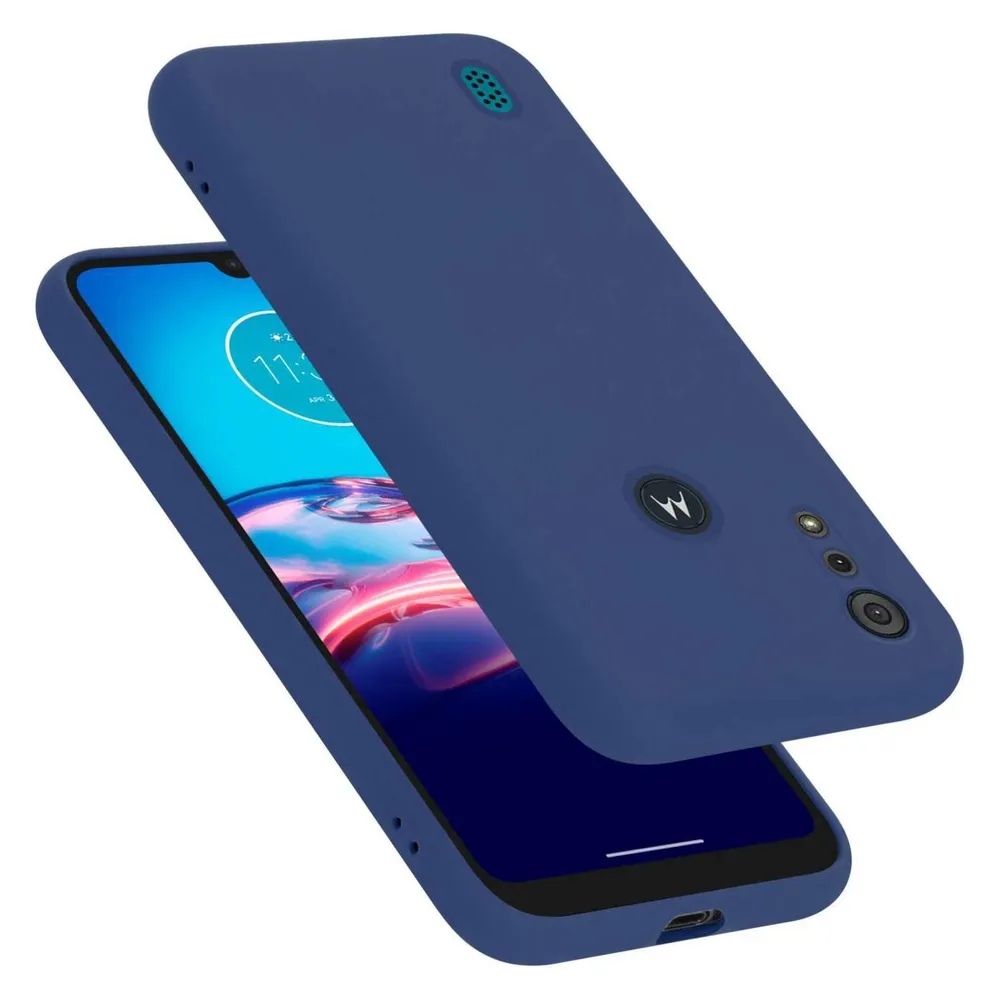 Cadorabo Hülle für Motorola MOTO E6s 2020 TPU im Liquid Case Design (Motorola Moto E6s)