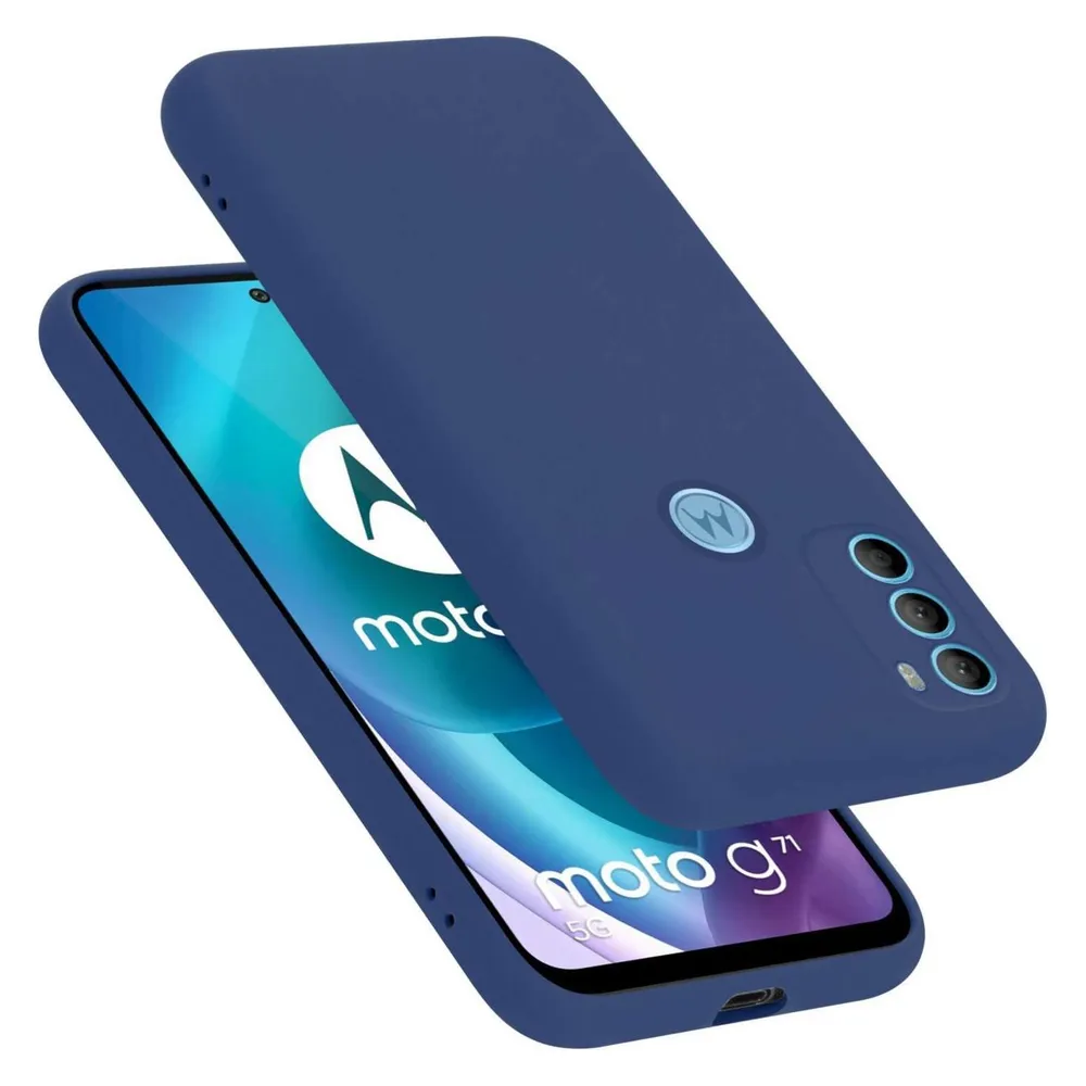 Cadorabo Hülle für Motorola MOTO G71 5G TPU im Liquid Case Design (Motorola Moto G71 5G)