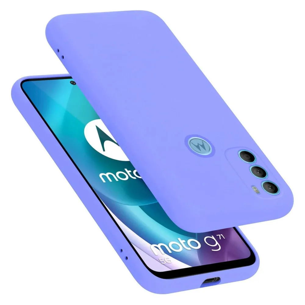 Cadorabo Hülle für Motorola MOTO G71 5G TPU im Liquid Case Design (Motorola Moto G71 5G)