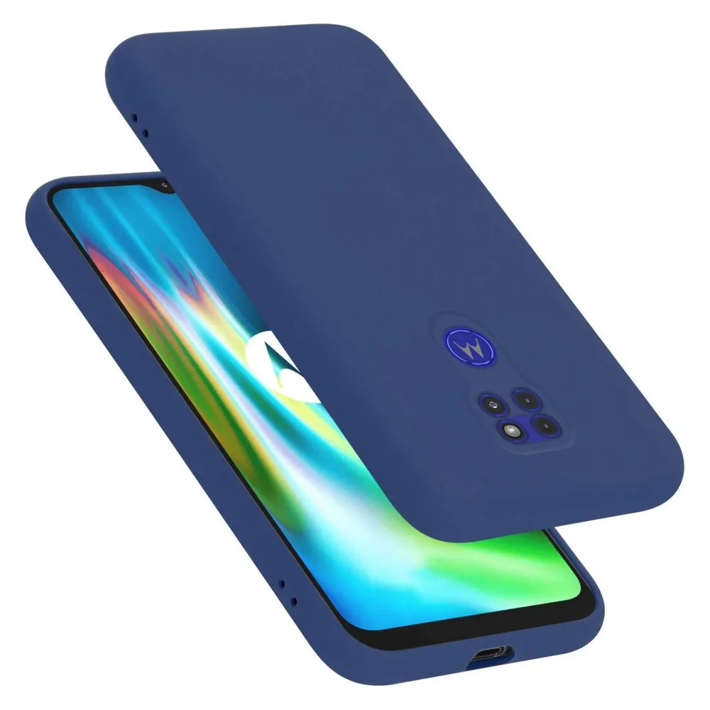 Cadorabo Hülle für Motorola MOTO G9 PLAY TPU im Liquid Case Design (Motorola Moto G9 Play)