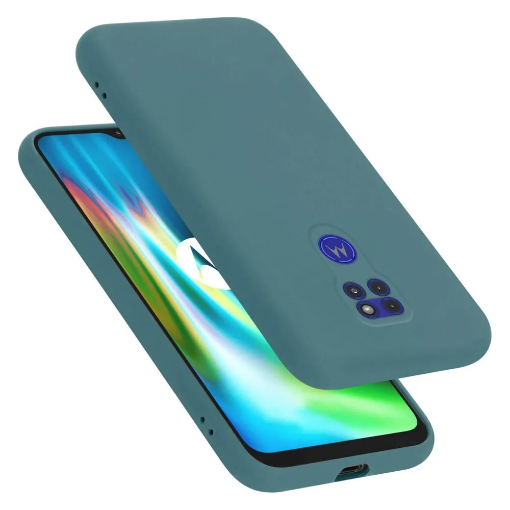 Cadorabo Hülle für Motorola MOTO G9 PLAY TPU im Liquid Case Design (Motorola Moto G9 Play)