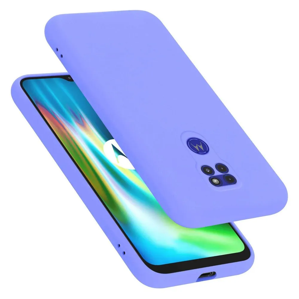 Cadorabo Hülle für Motorola MOTO G9 PLAY TPU im Liquid Case Design (Motorola Moto G9 Play)