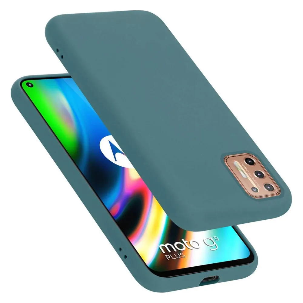 Cadorabo Hülle für Motorola MOTO G9 PLUS TPU im Liquid Case Design (Motorola Moto G9 Plus)