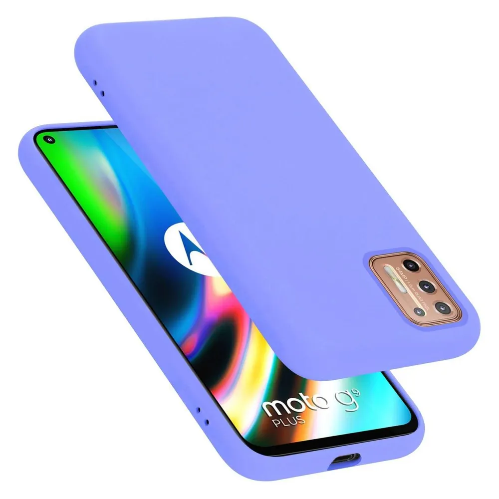 Cadorabo Hülle für Motorola MOTO G9 PLUS TPU im Liquid Case Design (Motorola Moto G9 Plus)