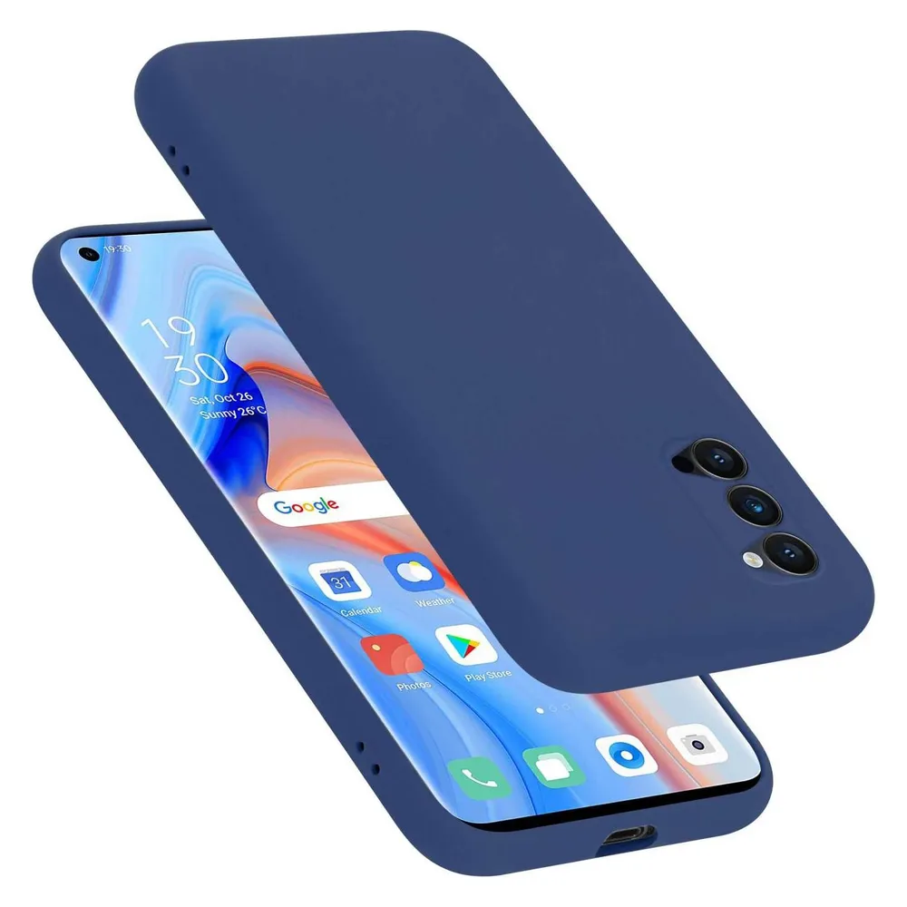 Cadorabo Hülle für Oppo Reno4 PRO TPU im Liquid Case Design (Oppo Reno 4 Pro)