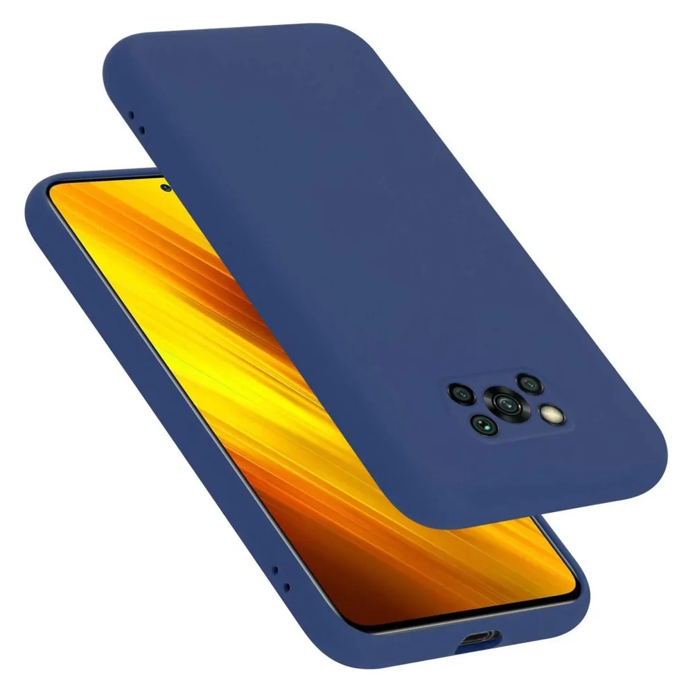 Cadorabo Hülle für Xiaomi POCO X3 NFC TPU im Liquid Case Design (Xiaomi Poco X3 NFC)