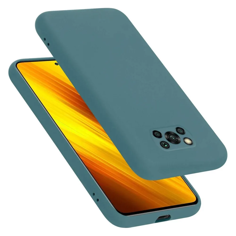 Cadorabo Hülle für Xiaomi POCO X3 NFC TPU im Liquid Case Design (Xiaomi Poco X3 NFC)