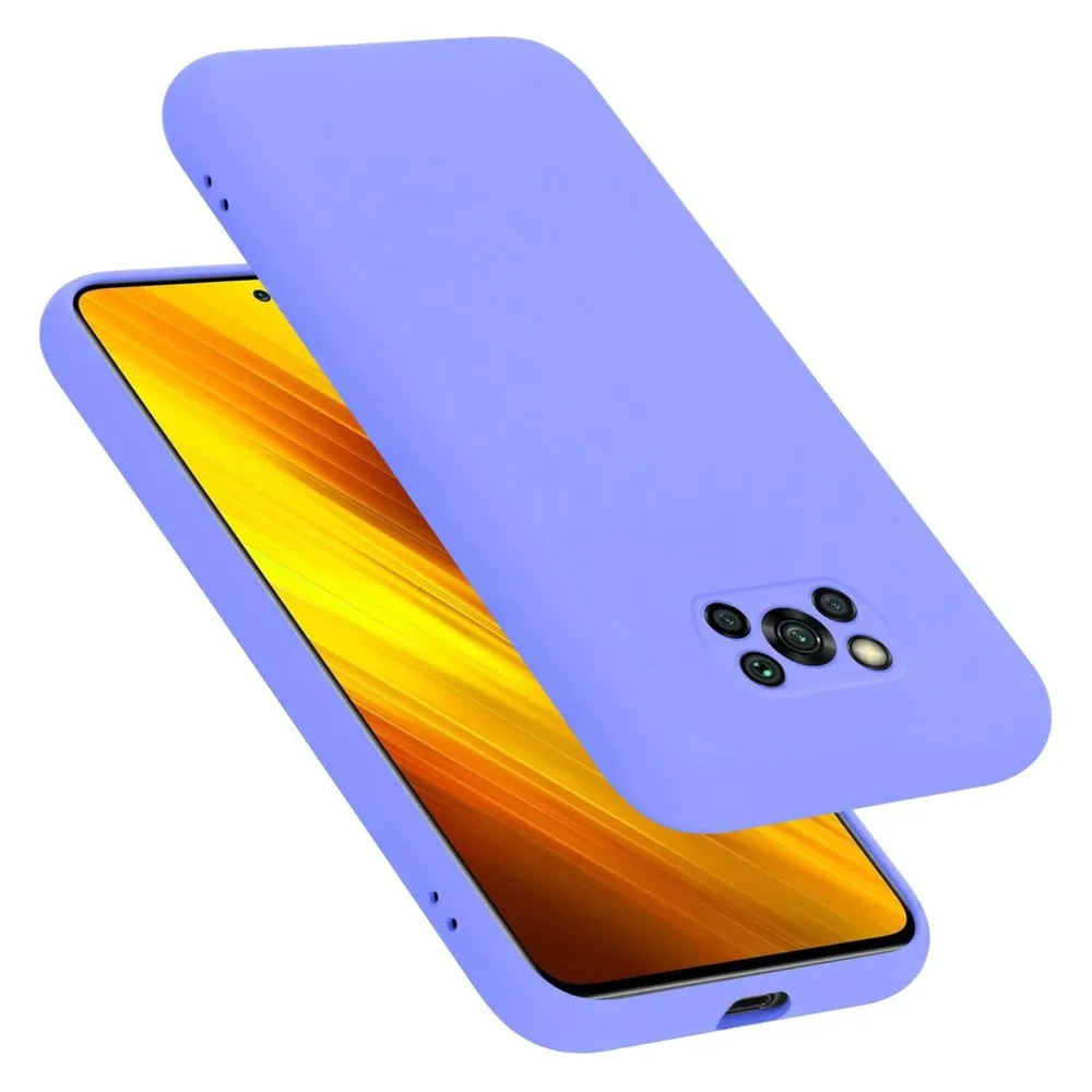Cadorabo Hülle für Xiaomi POCO X3 NFC TPU im Liquid Case Design (Xiaomi Poco X3 NFC)