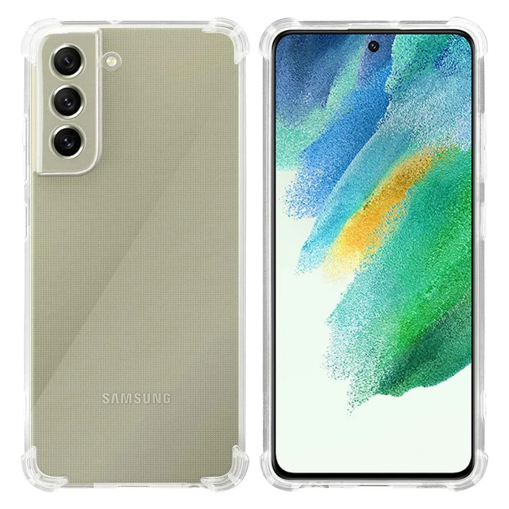 Cadorabo TPU Hülle für Samsung Galaxy S21 FE Ultra Slim