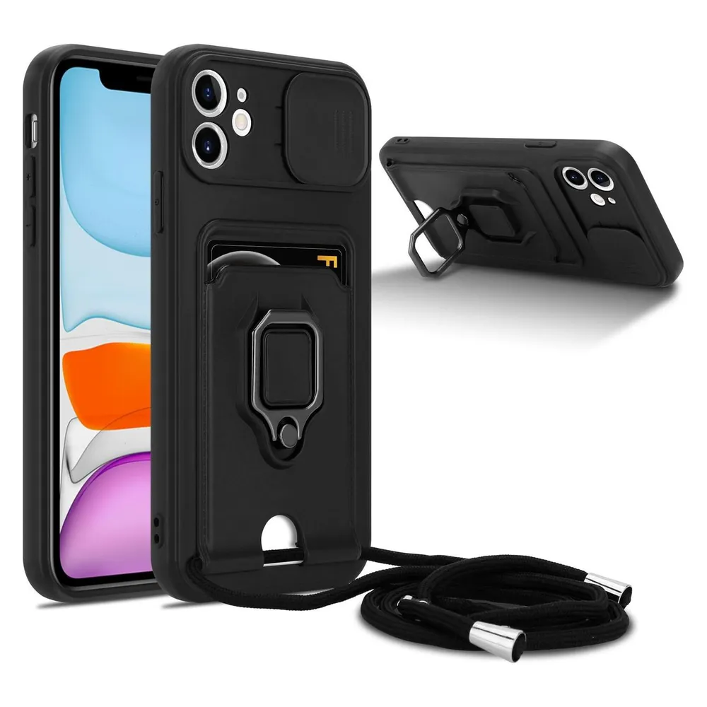 Cadorabo Handykette für Apple iPhone 11 mit Standfunktion