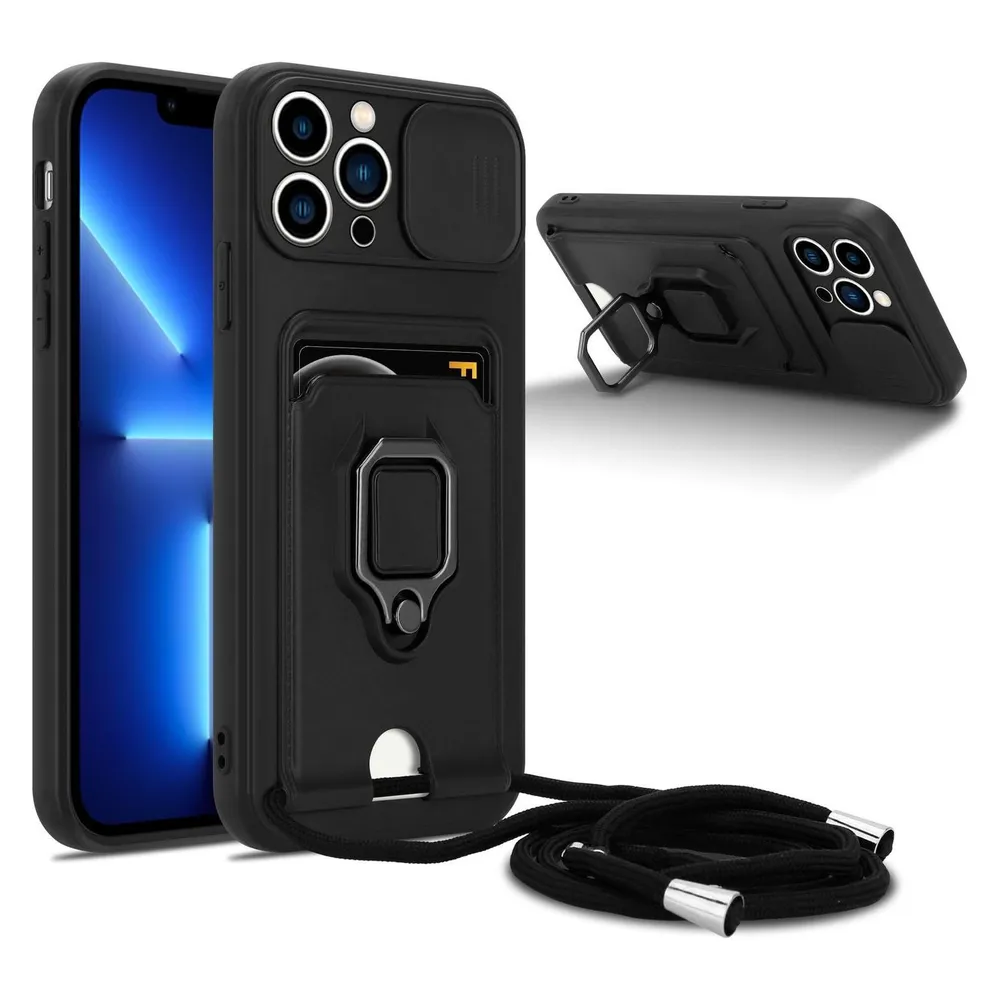 Cadorabo Handykette für Apple iPhone 13 PRO MAX mit Standfunktion