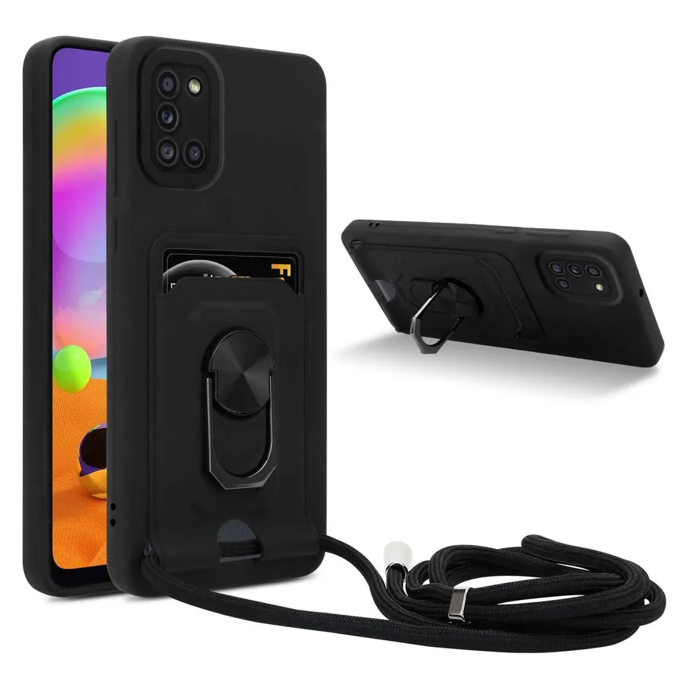 Cadorabo Handykette für Samsung Galaxy A31 mit Standfunktion