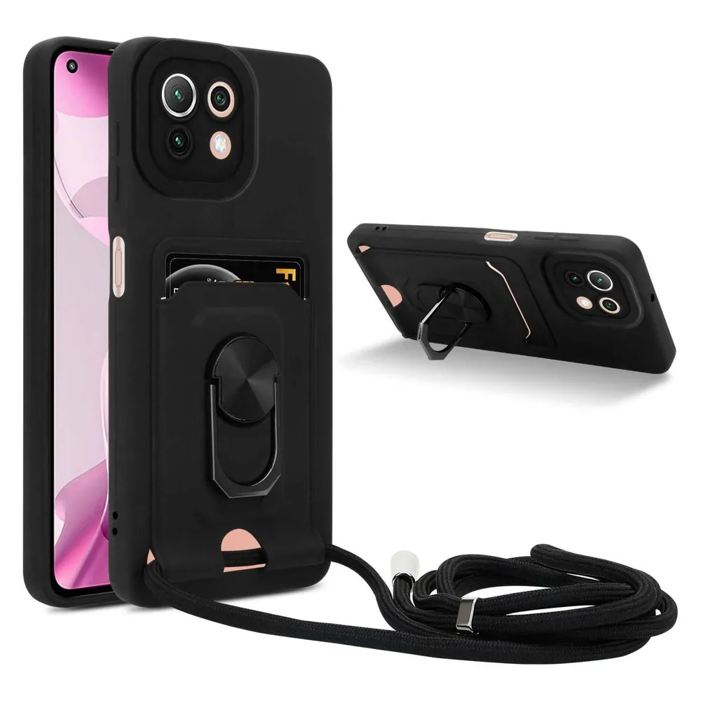 Cadorabo Handykette für Xiaomi Mi 11 LITE (4G / 5G) / 11 LITE NE mit Standfunktion