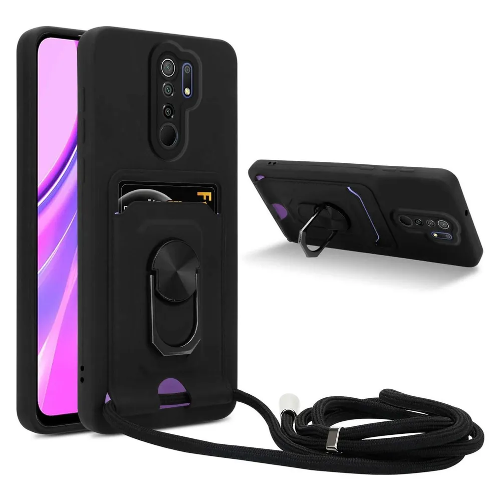 Cadorabo Handykette für Xiaomi RedMi 9 mit Standfunktion