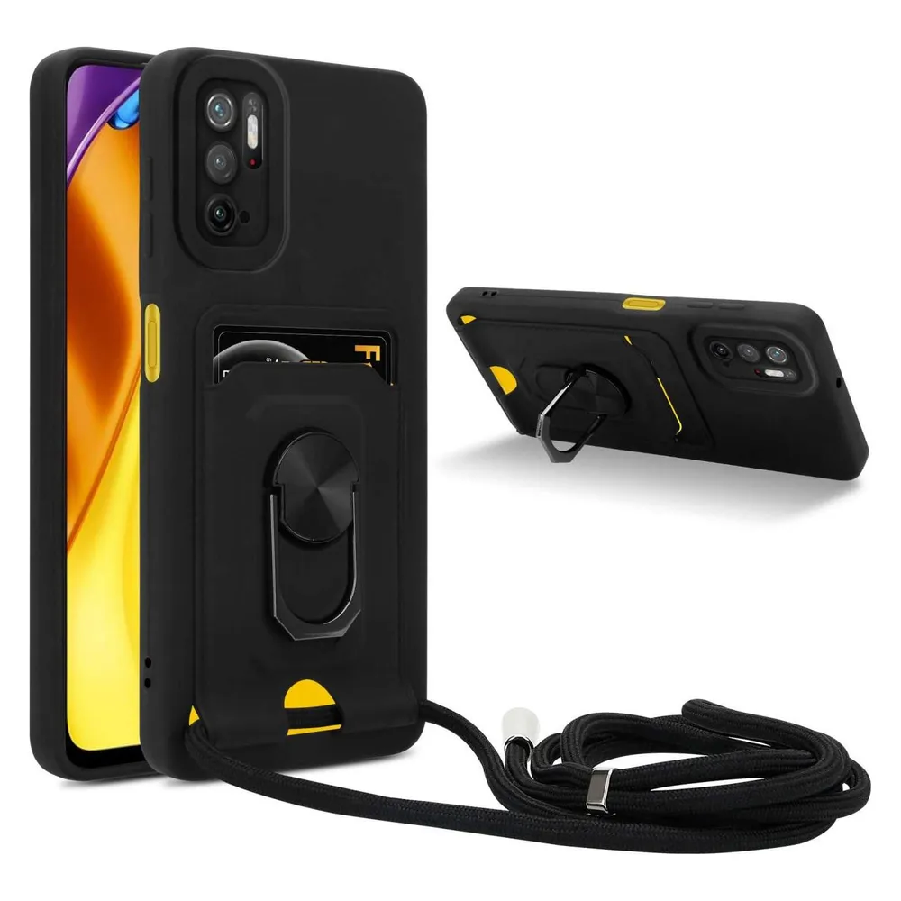 Cadorabo Handykette für Xiaomi RedMi NOTE 10 5G / POCO M3 PRO 5G mit Standfunktion