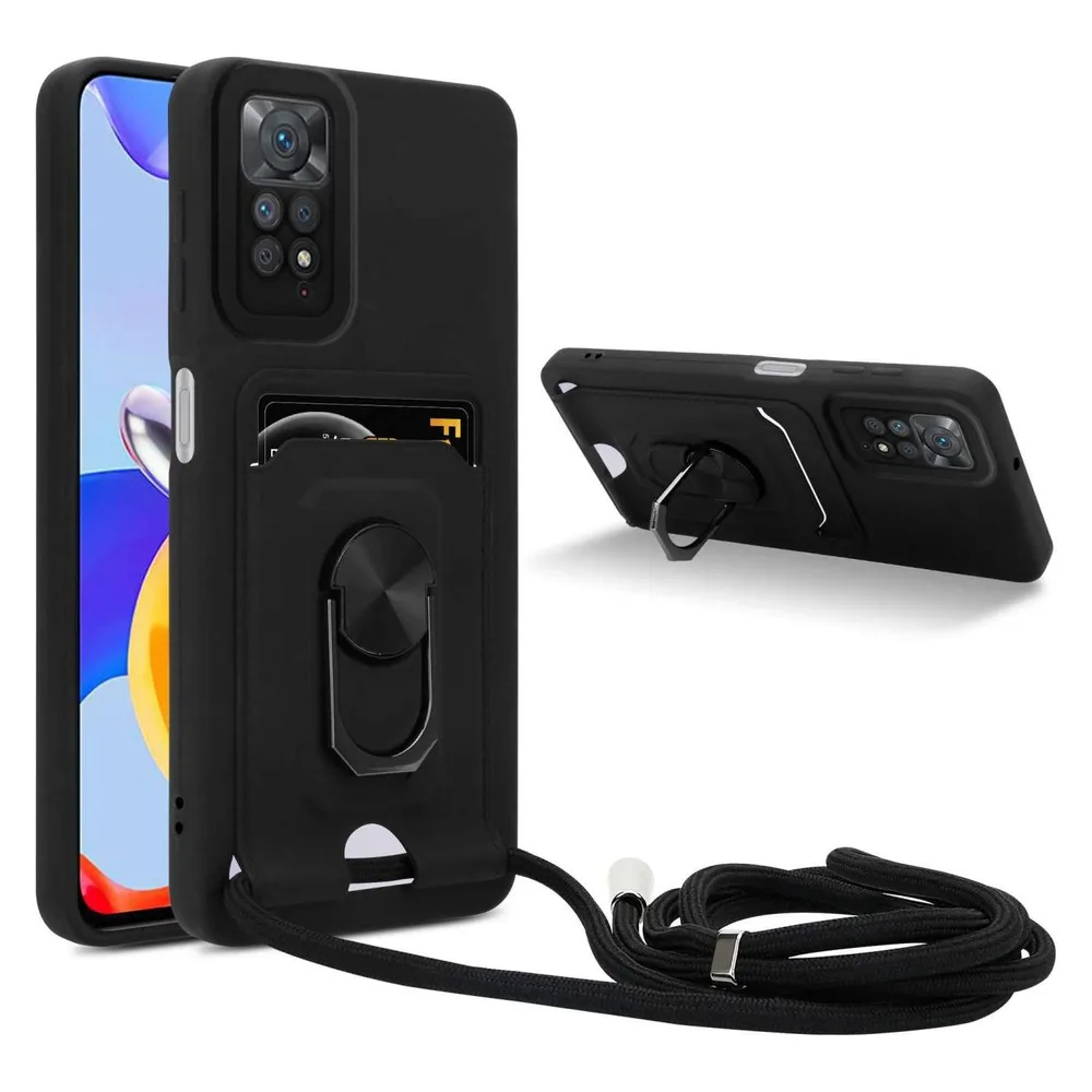 Cadorabo Handykette für Xiaomi RedMi NOTE 11 PRO 4G / 5G mit Standfunktion