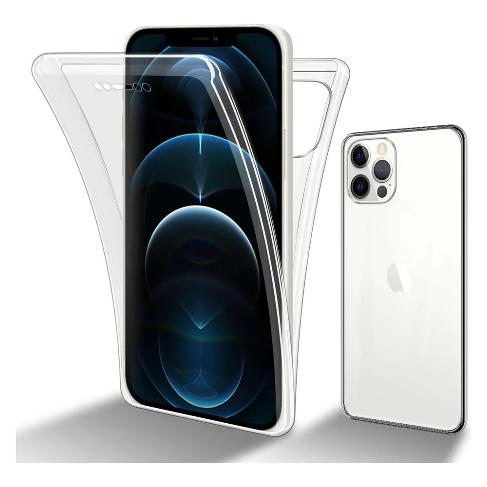 Cadorabo TPU 360 Grad Hülle für Apple iPhone 12 / 12 PRO