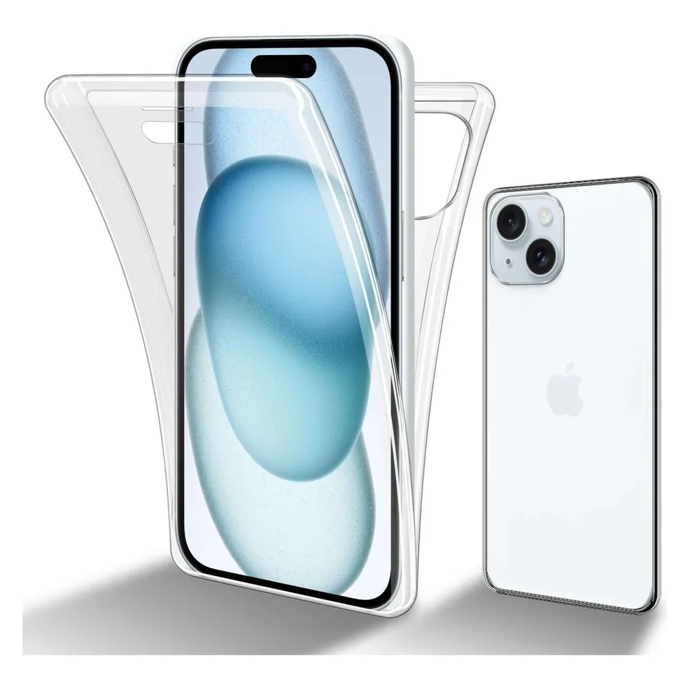 Cadorabo TPU 360 Grad Hülle für Apple iPhone 15 PLUS