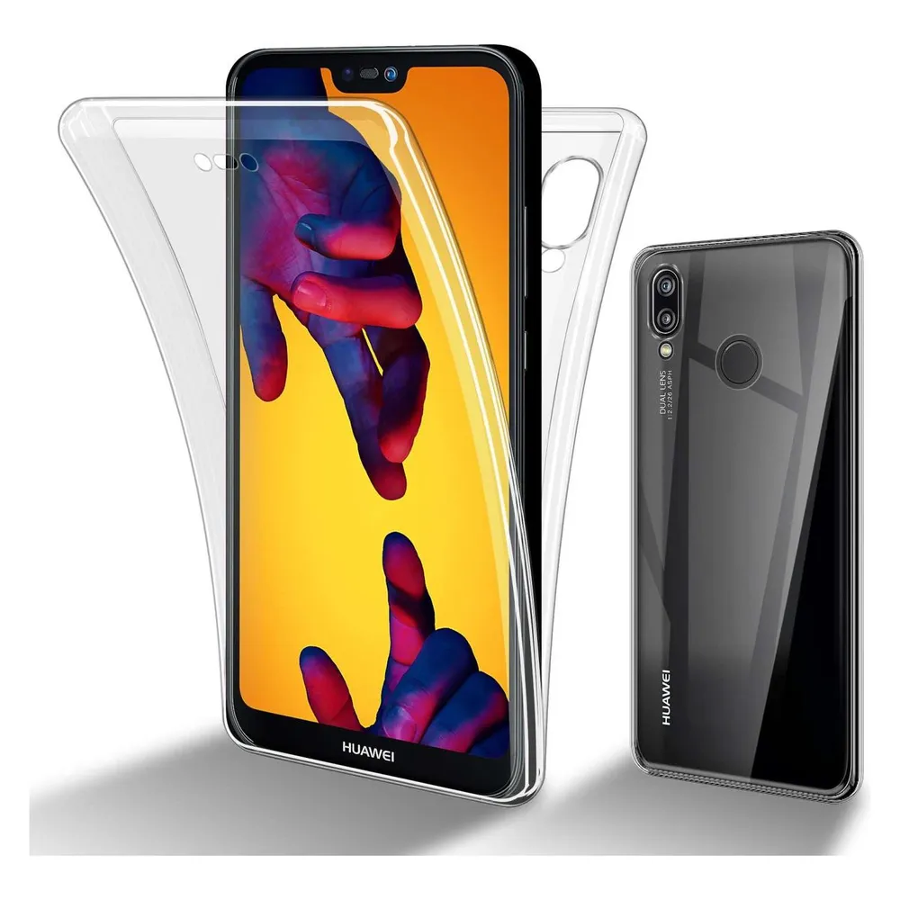Cadorabo TPU 360 Grad Hülle für Huawei P20 LITE 2018 / NOVA 3E