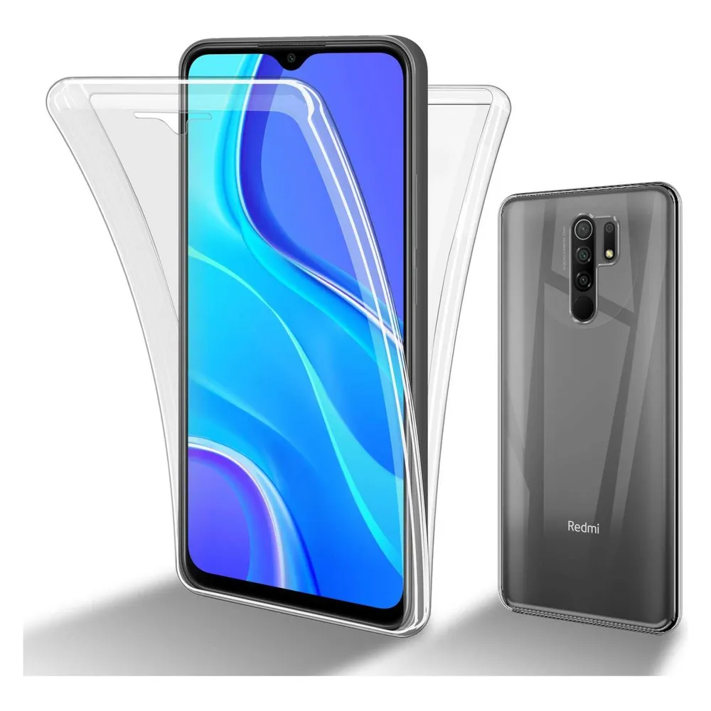 Cadorabo TPU 360 Grad Hülle für Xiaomi RedMi 9
