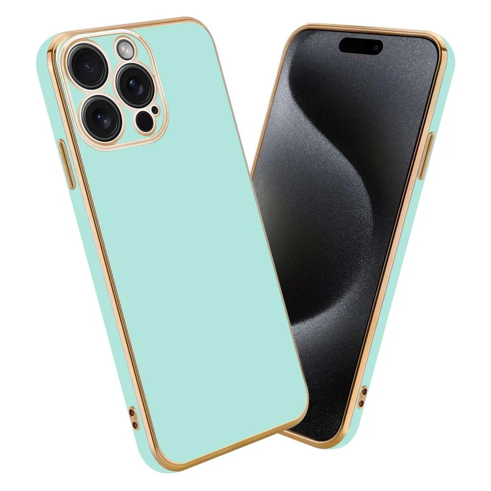Cadorabo Hülle für Apple iPhone 15 PRO TPU mit Kameraschutz (Apple iPhone 15 Pro)