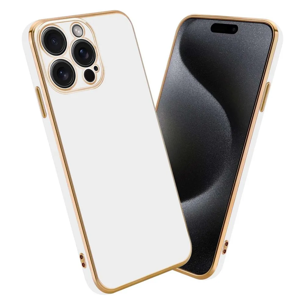 Cadorabo Hülle für Apple iPhone 15 PRO TPU mit Kameraschutz (Apple iPhone 15 Pro)